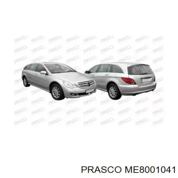 2518851225 Mercedes Paragolpes delantero