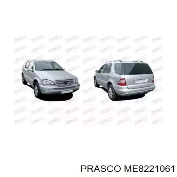 Paragolpes Mercedes 107131613 precio, desde 306,37 EUR