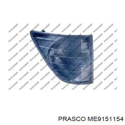 A9018800371 Mercedes Parachoques trasero, parte izquierda