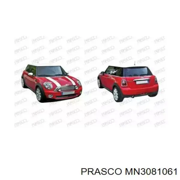 51122755692 BMW Defensa trasero