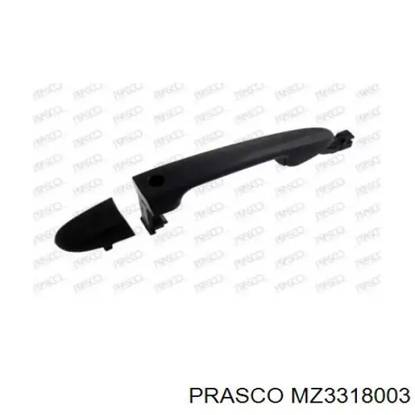 Manecilla de puerta exterior delantero derecha para Mazda 3 (BL)