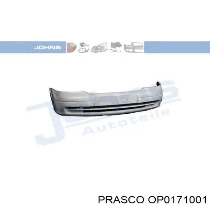 Parachoques delantero FPS FP5051900 precio, desde 81,10 EUR