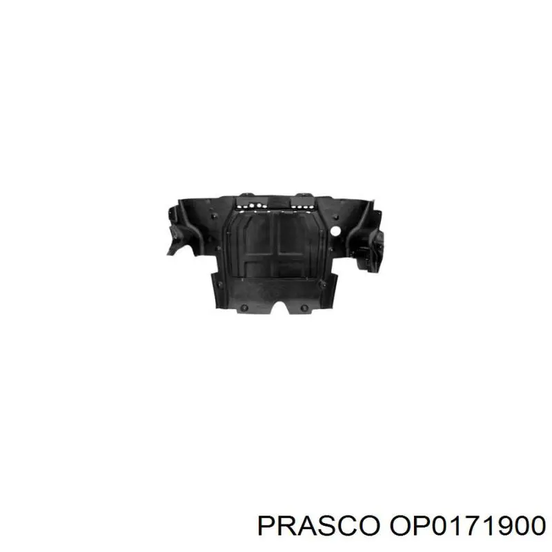 0212165 Opel protección motor / empotramiento