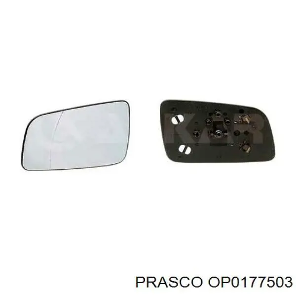 Comprar 6428740 Opel Cristal de espejo retrovisor derecho