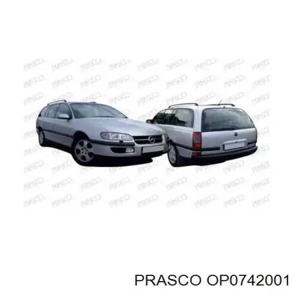 Rejilla delantera Opel Omega B sedán (25, 26, 27) (1994 - 2005) precio, desde 27,48 EUR