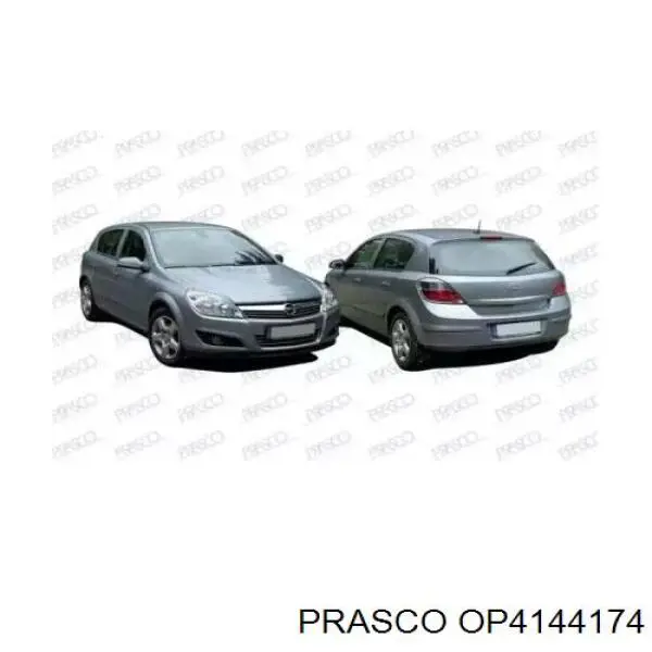 93190790 General Motors Piloto trasero izquierdo