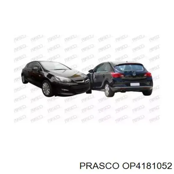 Paragolpes Prasco OP4181052 precio, desde 187,72 EUR