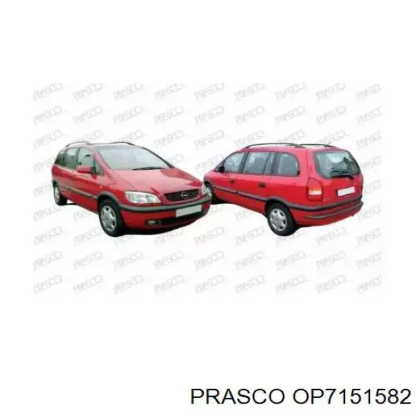Comprar 5560015 Polcar Moldura de guardabarros delantero izquierdo