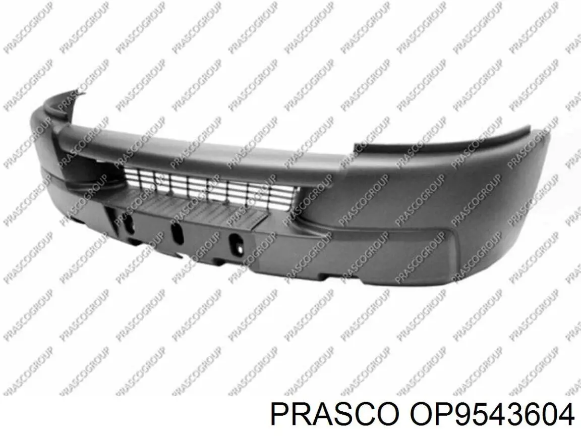 OP9543604 Prasco guardabarros interior, aleta delantera, izquierdo delantero