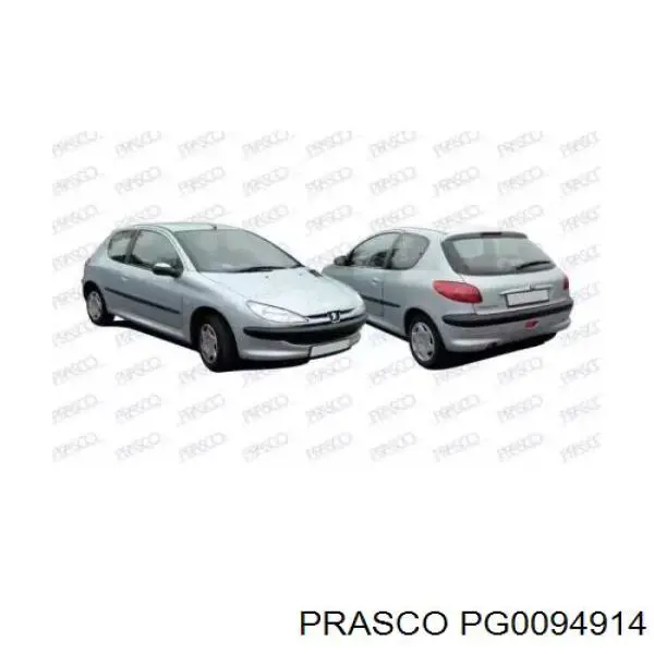 00006208A0 Peugeot/Citroen faro izquierdo