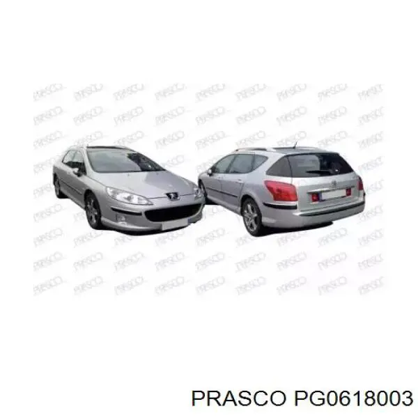 00009101EQ Peugeot/Citroen tirador de puerta exterior derecho delantero/trasero