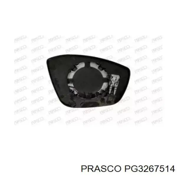 Cristal de espejo retrovisor exterior izquierdo Prasco PG3267514 precio, desde 23,11 EUR