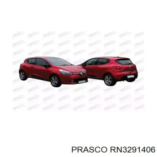 808777693R Renault (RVI) Listón embellecedor de puerta delantera izquierda 