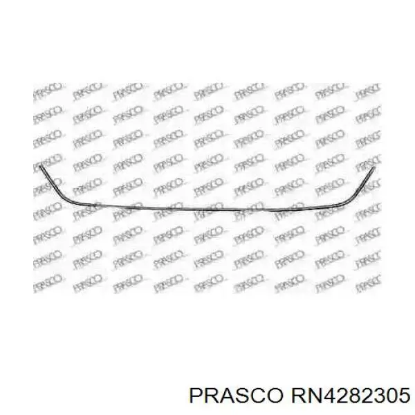 620720169R Renault (RVI) moldura de rejilla parachoques delantero inferior