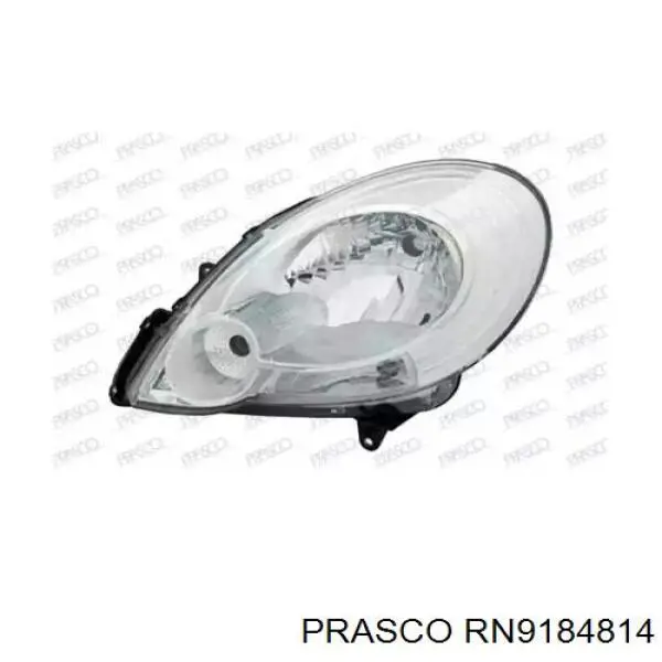 Faro izquierdo 606209E Polcar