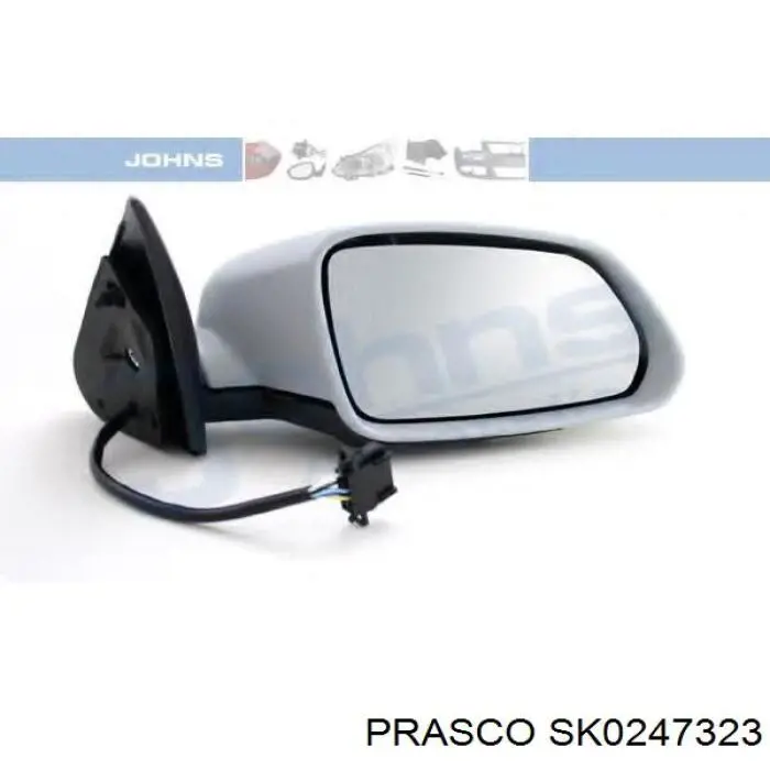 Espejo retrovisor derecho Prasco SK0247323 precio, desde 88,57 EUR