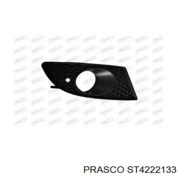 Embellecedor de faro antiniebla derecho 6726276 Polcar