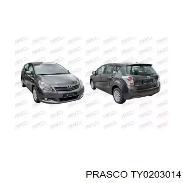 Comprar 538120F020 Toyota Aleta delantera izquierda
