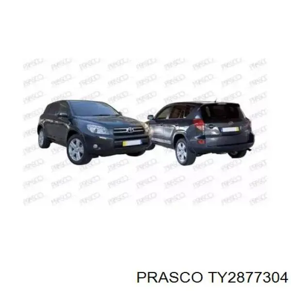 Comprar TY2877304 Prasco Espejo de retrovisor izquierdo
