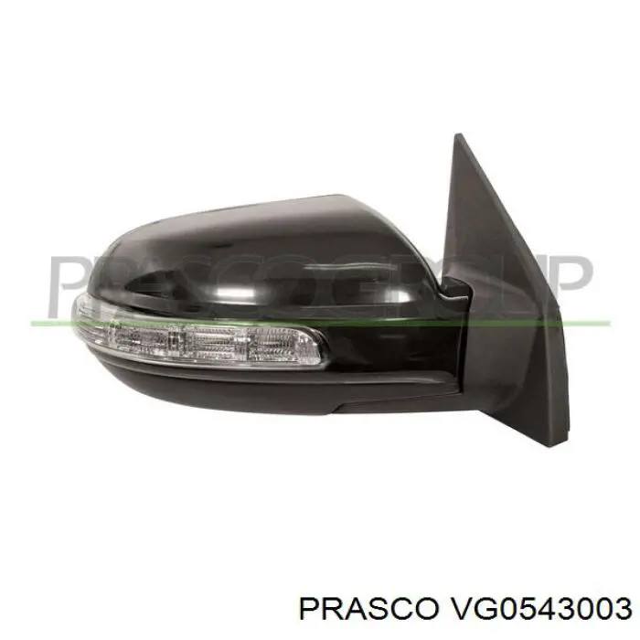 VG0543003 Prasco guardabarros delantero derecho