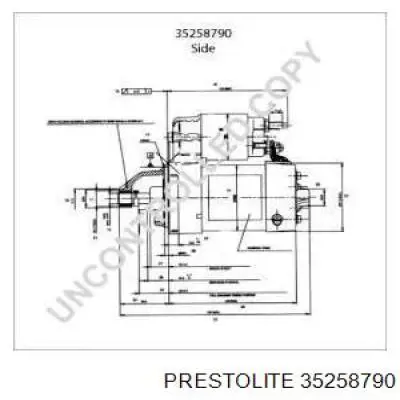 35258790 Prestolite motor de arranque