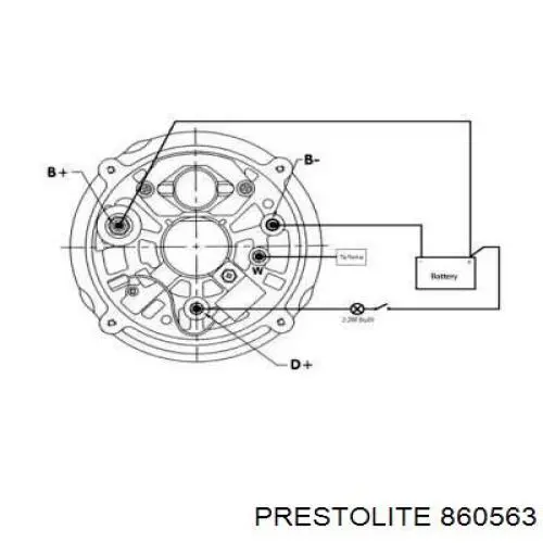 Alternador 0101548902 Mercedes