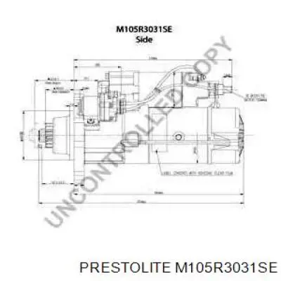 M105R3031SE Prestolite motor de arranque