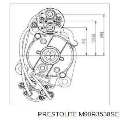 MS775 Mahle Original Arranque motores