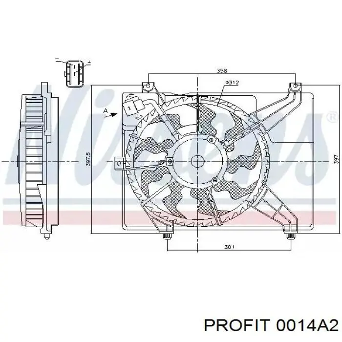 0014A2 Profit radiador