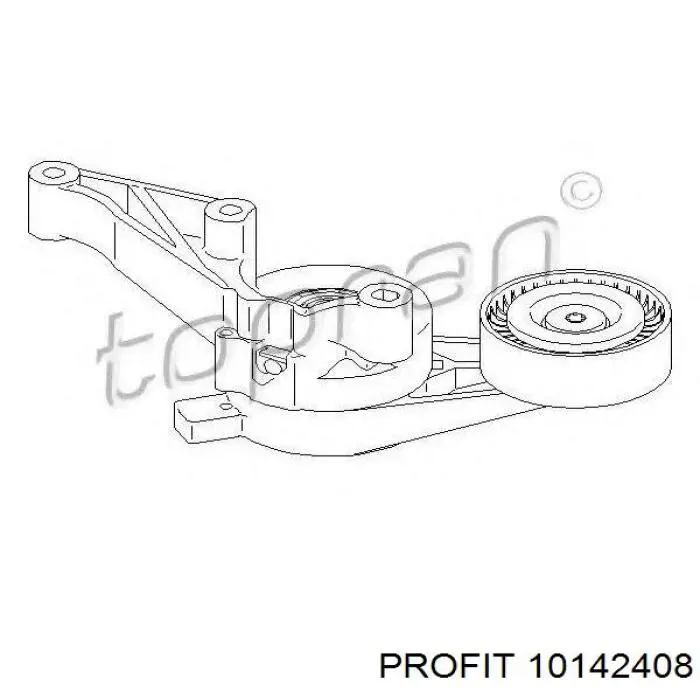 Tensor de la correa trapecial Aslyx AS507028 precio, desde 30,49 EUR