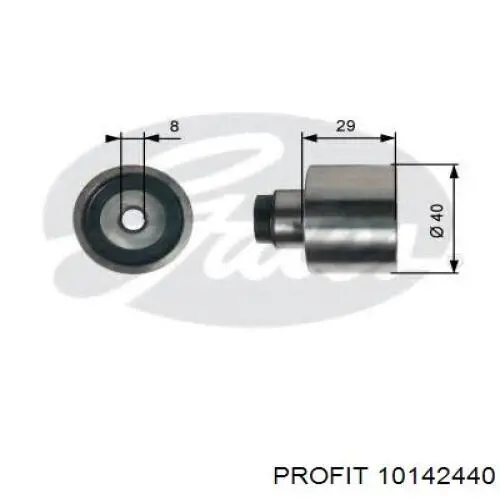 Tensor, correa dentada Audi A4 8K2