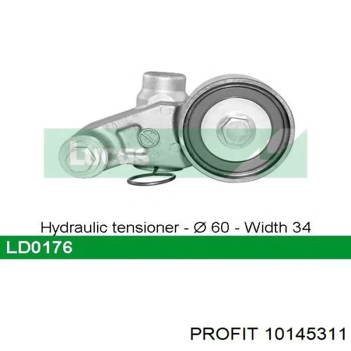 Tensor de la correa trapecial Profit 10145311 precio, desde 23,79 EUR
