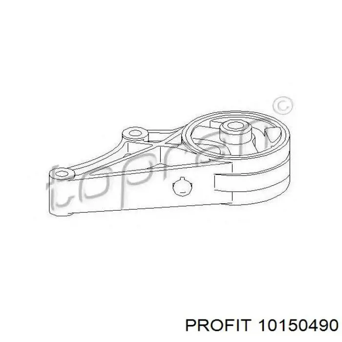 Soporte de motor delantero 10858 Fare