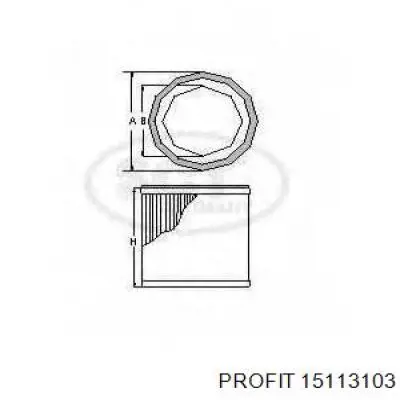 15113103 Profit filtro de aire