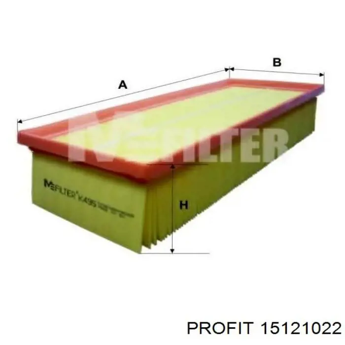 Filtro de aire Volkswagen Golf 5 1K1