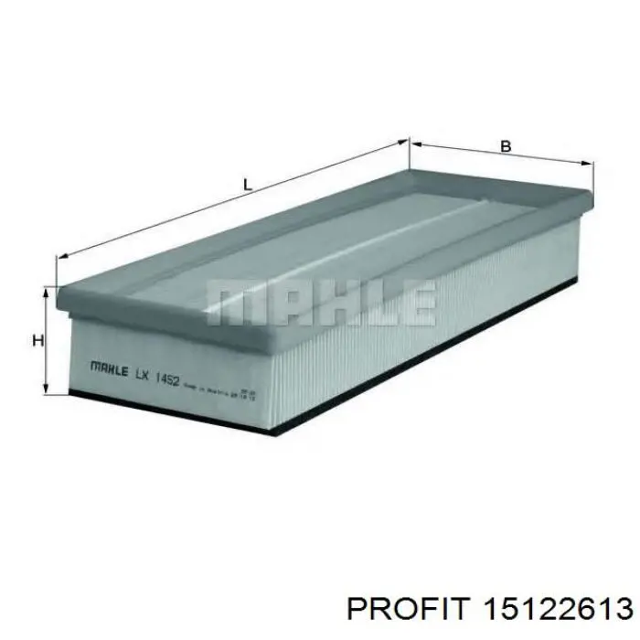 Filtro de aire Peugeot 206 2A/C