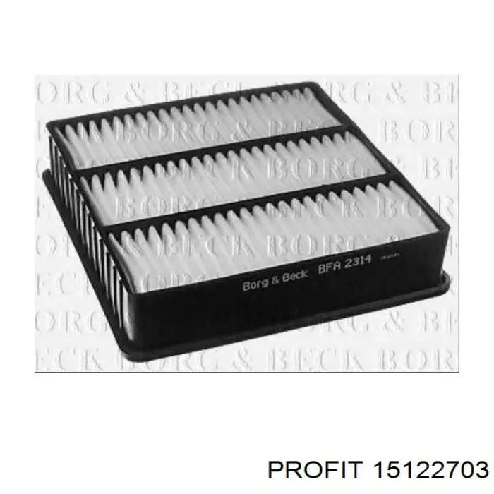 El filtro de aire Profit 15122703 precio, desde 8,08 EUR
