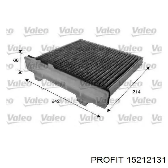 Filtro de cabina Profit 15212131 precio, desde 10,86 EUR