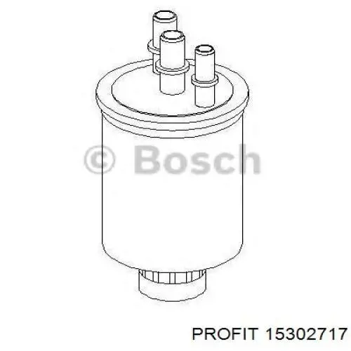 Filtro combustible Jaguar X-type CF1