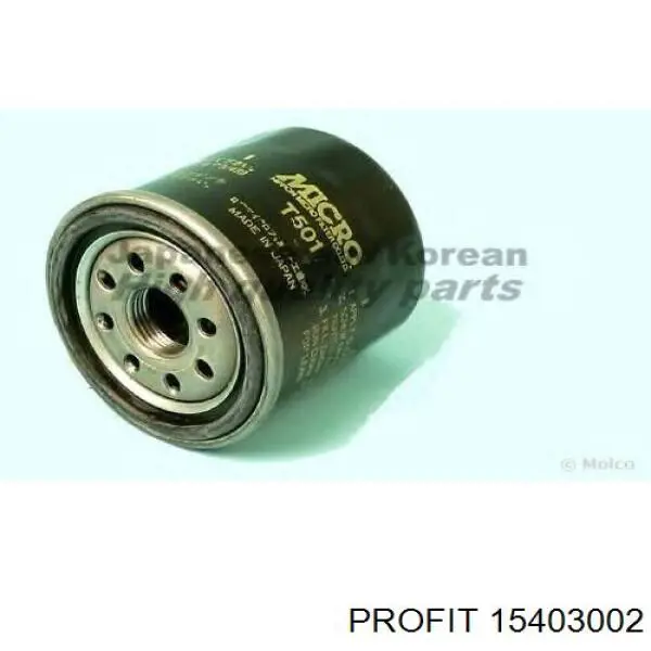 Filtro de aceite 15403002 Profit