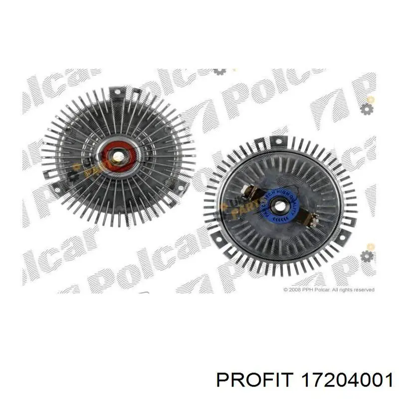 Comprar 17204001 Profit Embrague viscoso de ventilador