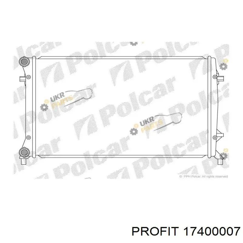 17400007 Profit radiador