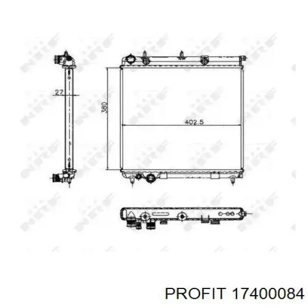 DRM07004 Denso Refrigeración del motor
