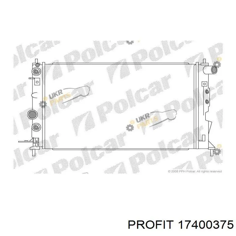 Água radiador Profit 17400375 precio, desde 78,61 EUR