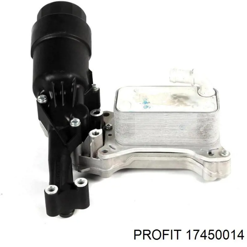 Radiador de aceite, bajo de filtro para Mercedes ML/GLE (W164)