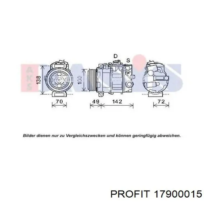 A4471707002 Mercedes compresor de aire acondicionado