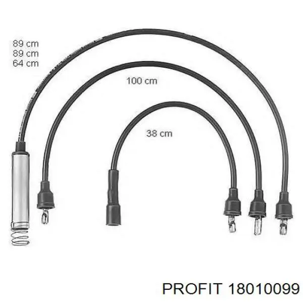 1801-0099 Profit juego de cables de encendido