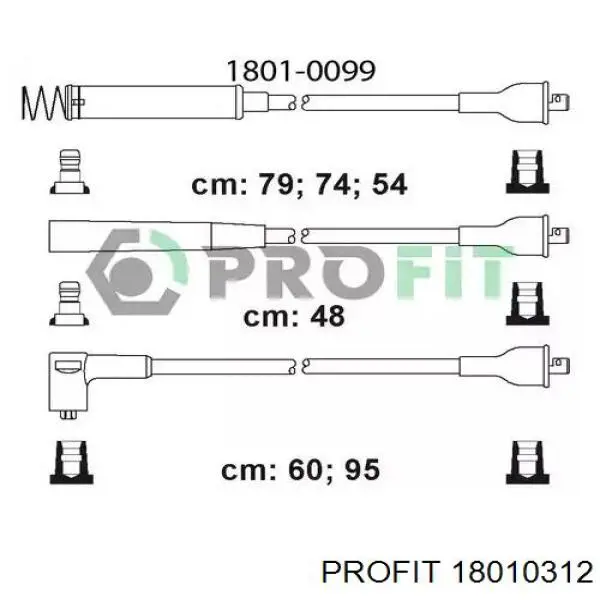 Cables de bujías CLS180 Champion