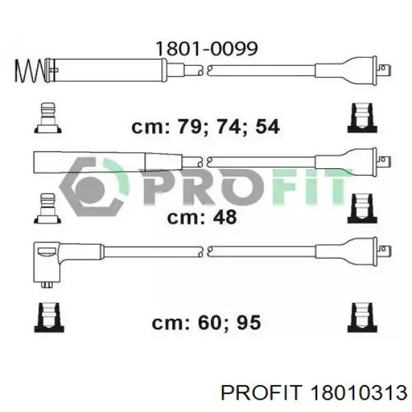 Comprar 18010313 Profit Cable de bujía
