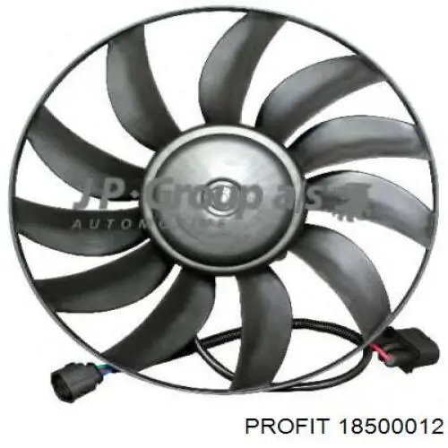 18500012 Profit ventilador (rodete +motor refrigeración del motor con electromotor derecho)